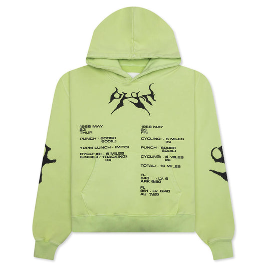 Journal Hoodie - Slime
