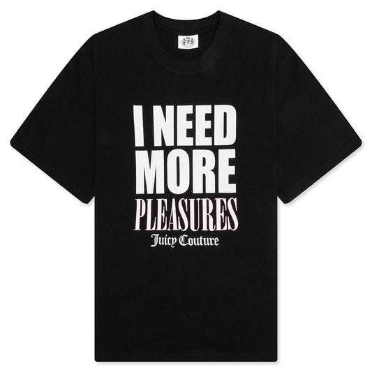Pleasures x Juicy Couture Juicy Pleasures Heavyweight T-Shirt - Black