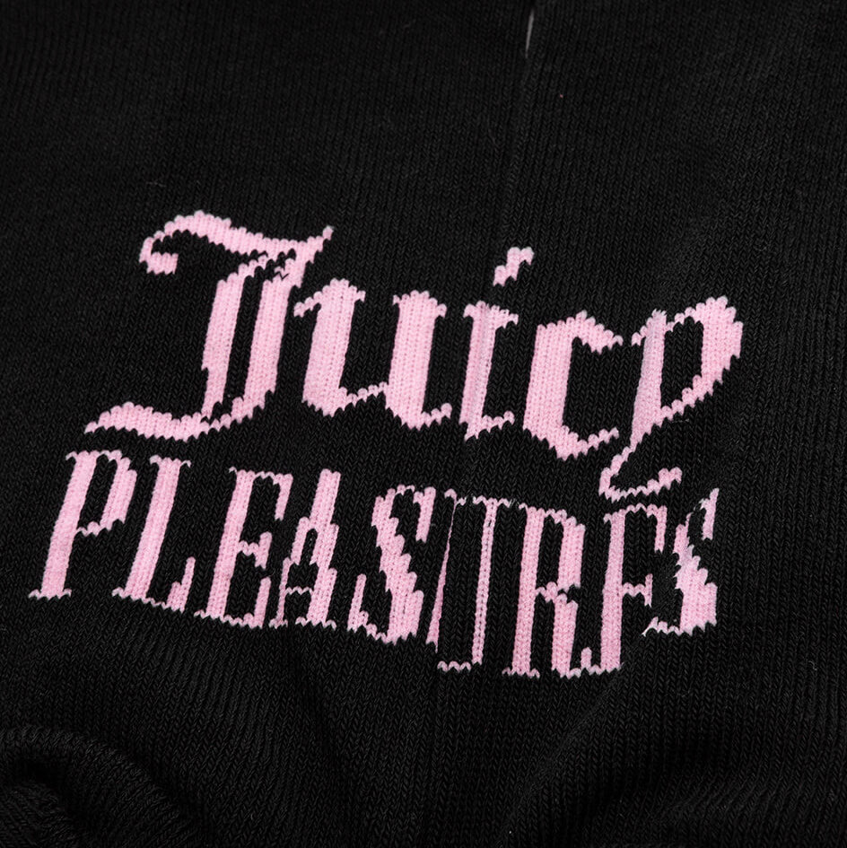 Pleasures x Juicy Couture Old English Sock - Black