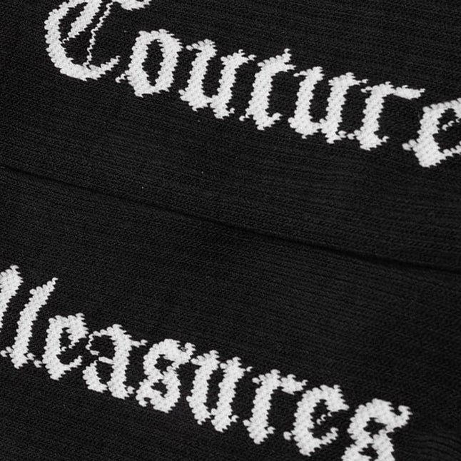 Pleasures x Juicy Couture Old English Sock - Black