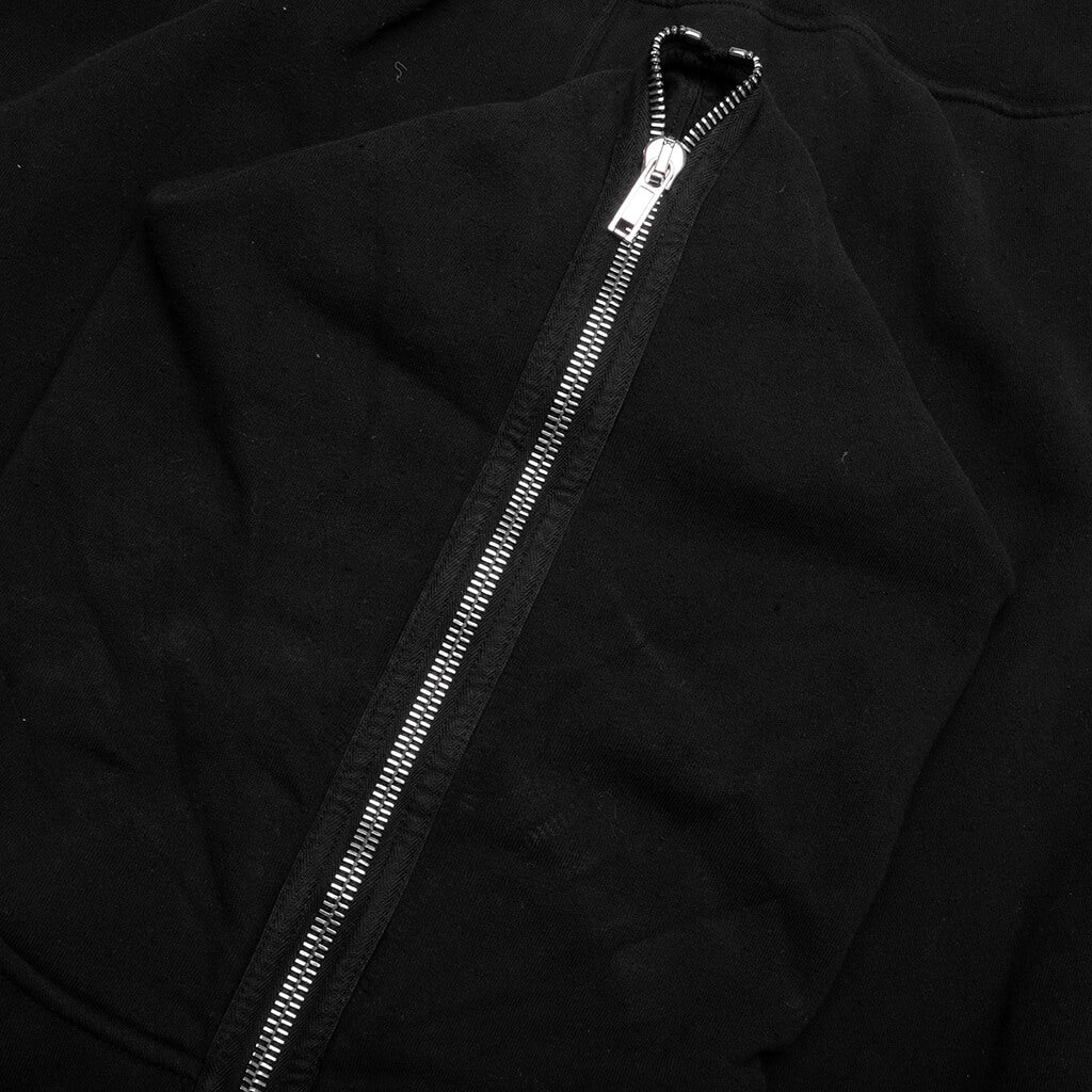 Jumbo Gimp Hoodie - Black