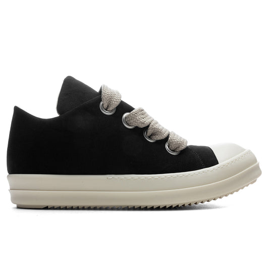Jumbo Lace Puffer Low Sneaks - Black/Milk