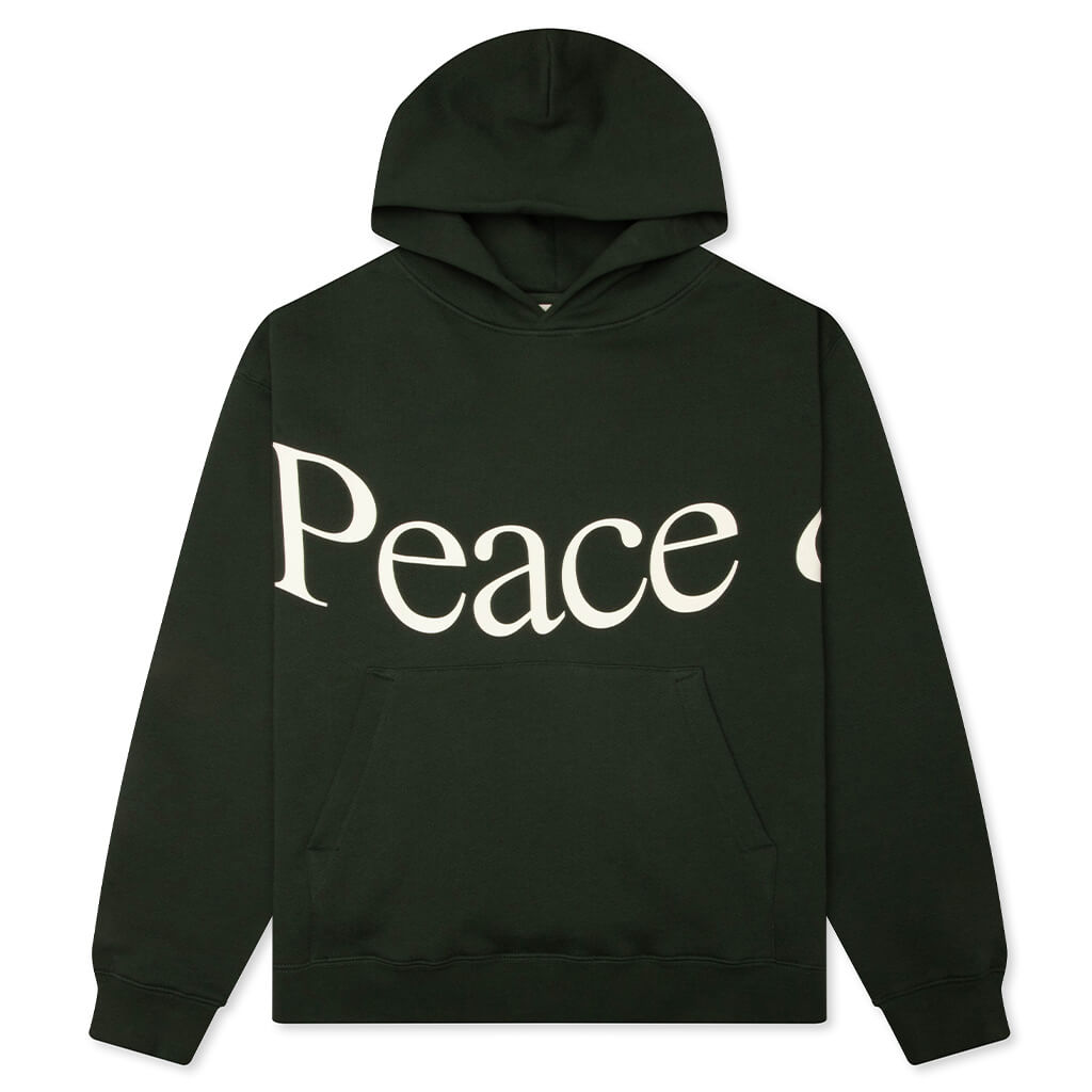 Jumbo Wordmark Hoodie - Forest