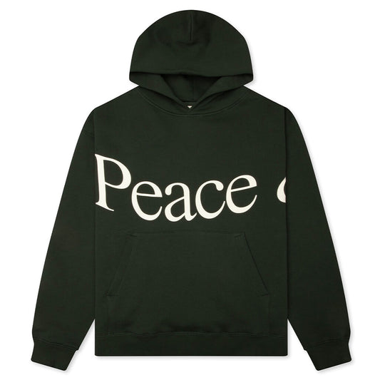 Jumbo Wordmark Hoodie - Forest