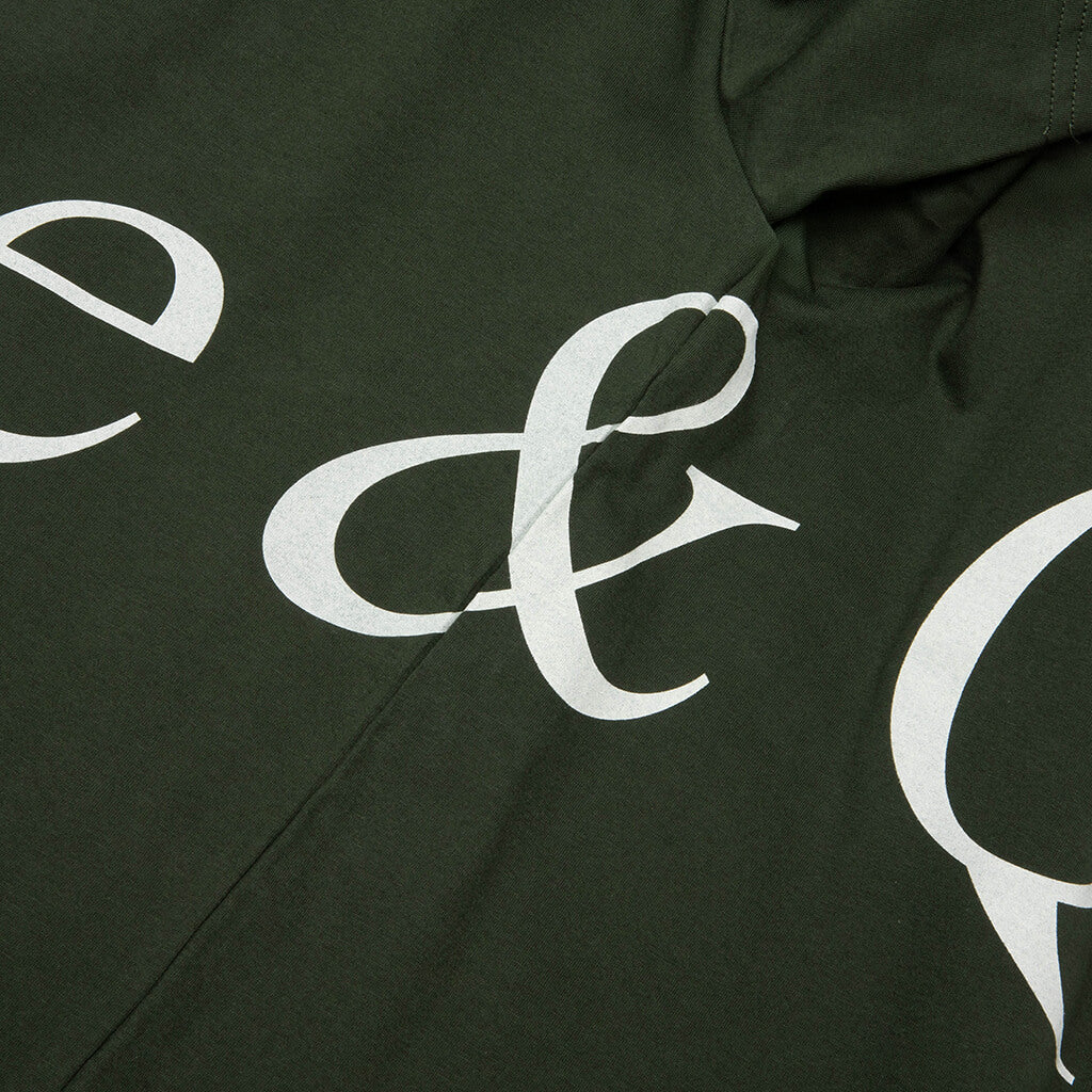 Jumbo Wordmark T-Shirt - Forest