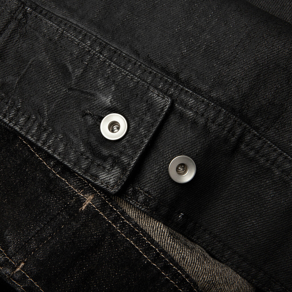 Jumbo Worker Denim Jacket - Dust/Black/Cream