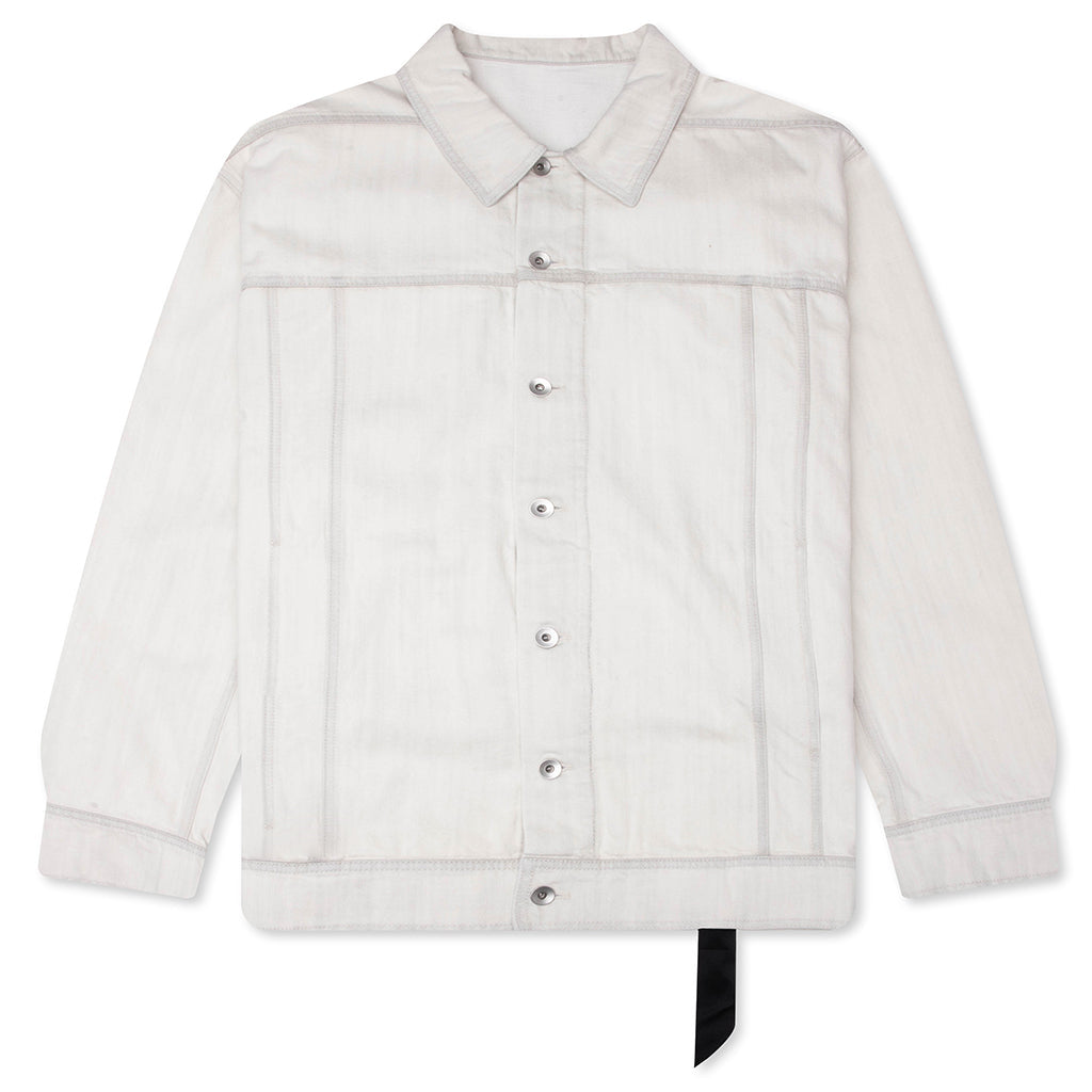 Jumbo Worker Denim Jacket - Milk Wash