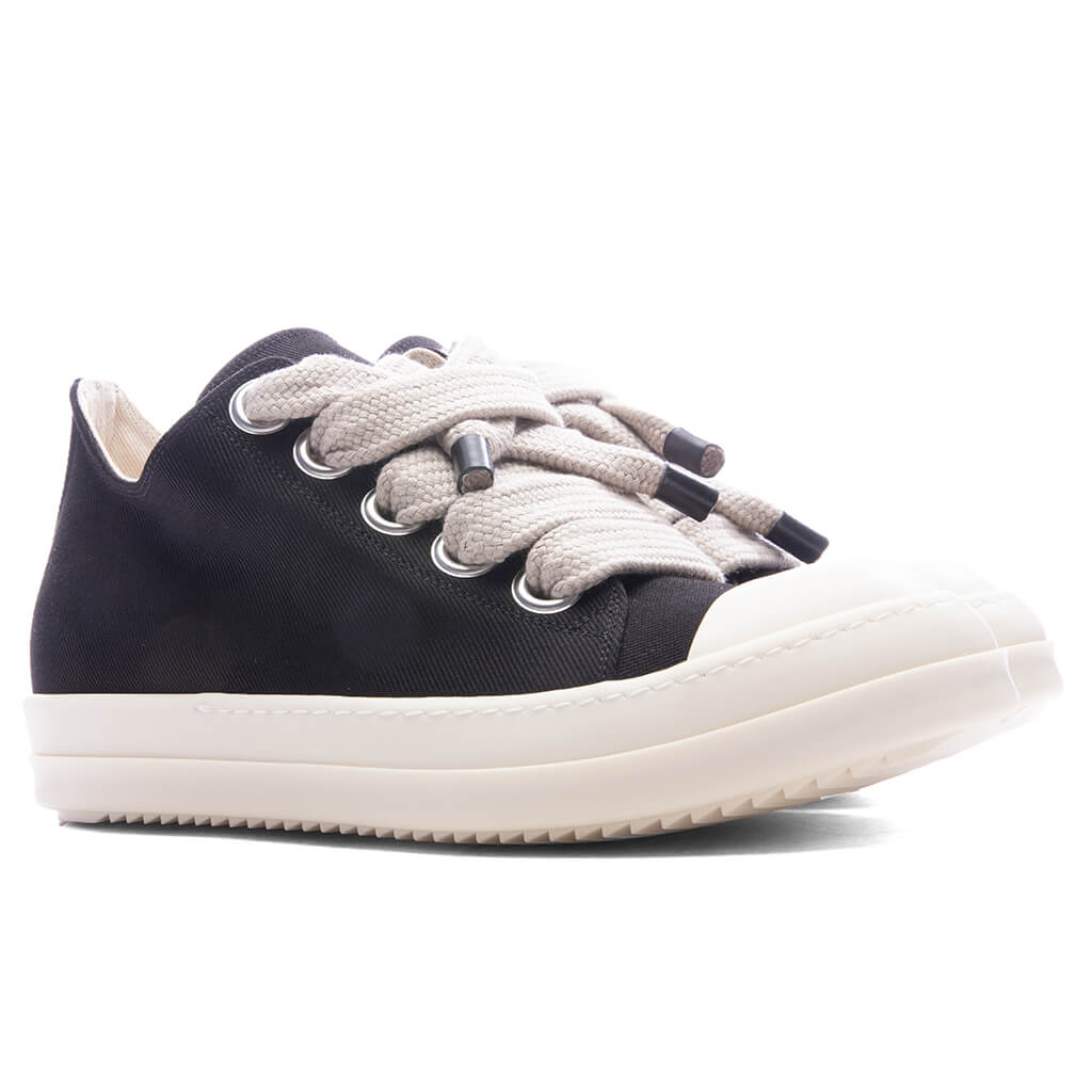 Jumbolace Low Sneaks - Black/Milk