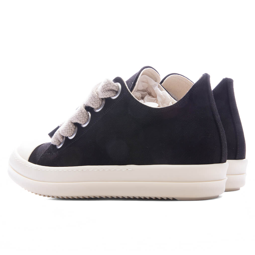 Jumbolace Low Sneaks - Black/Milk