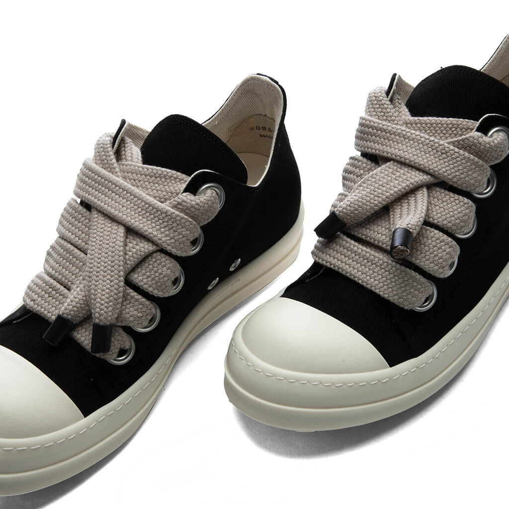 Jumbolace Low Sneaks - Black/Milk