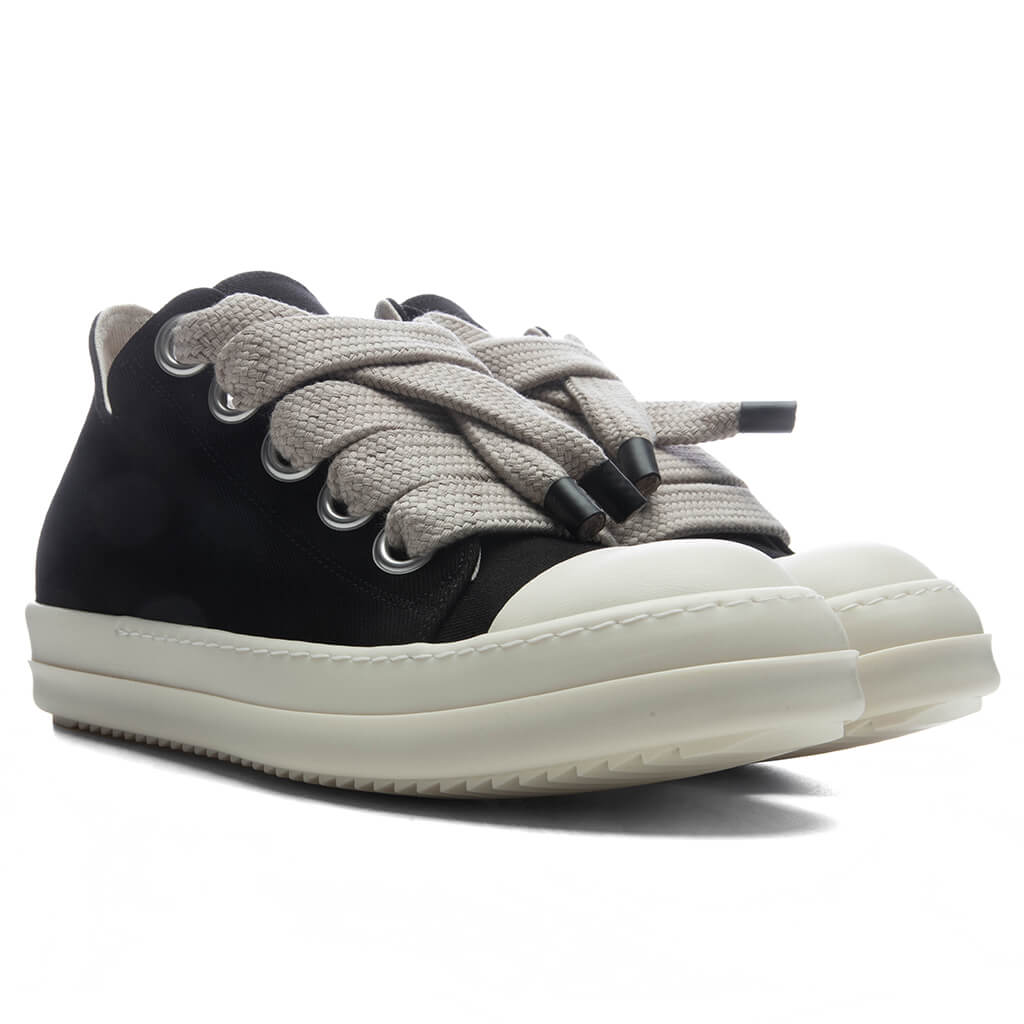 Jumbolace Low Sneaks - Black/Milk