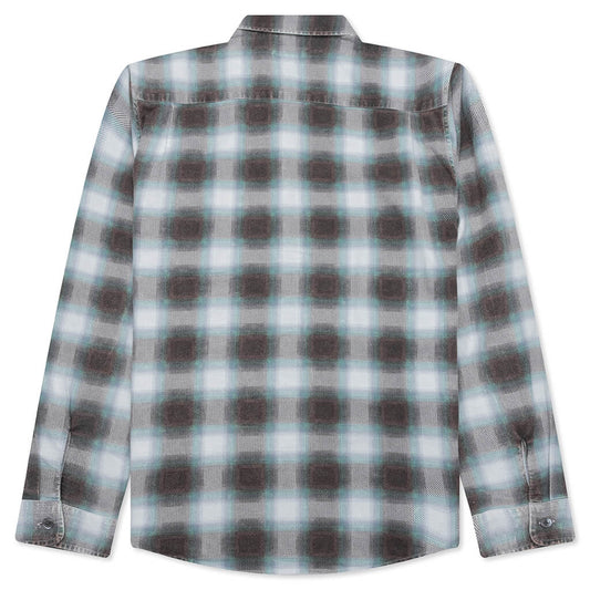 June Plaid Shirt - Bone