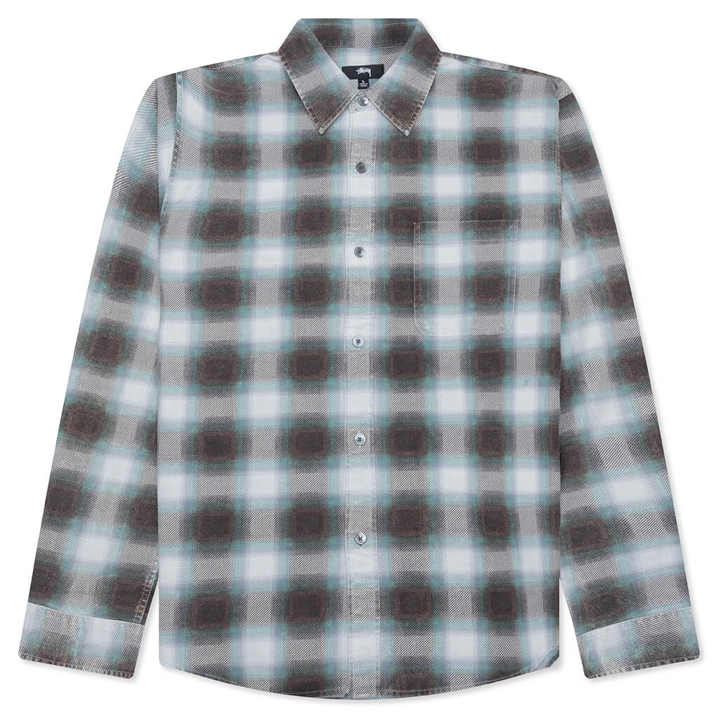 June Plaid Shirt - Bone