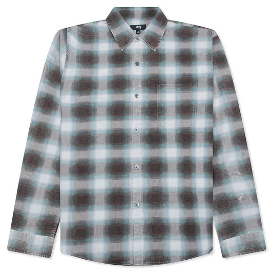 June Plaid Shirt - Bone