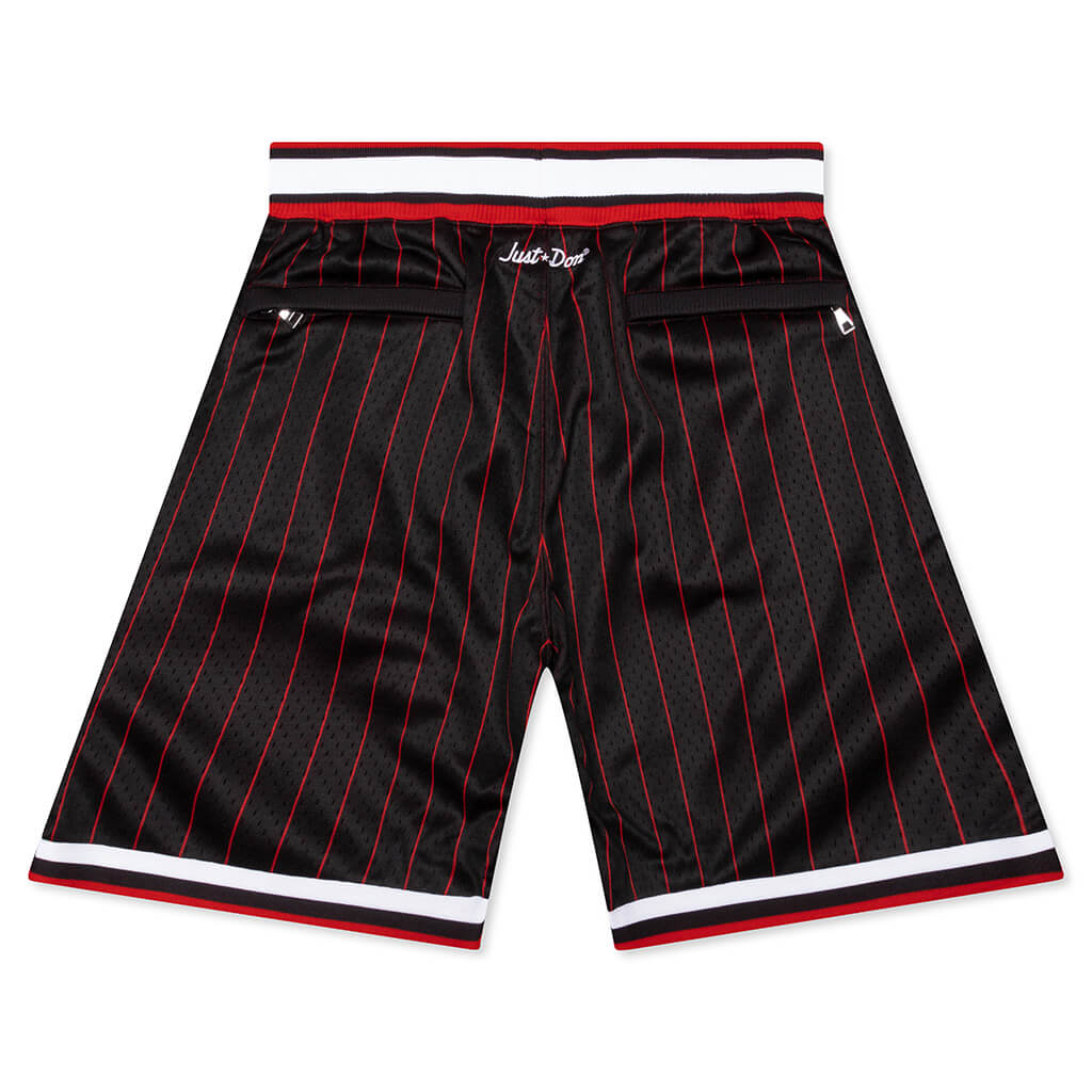 10th Year Anniversary Shorts Chicago Bulls 1996 - Black/Red