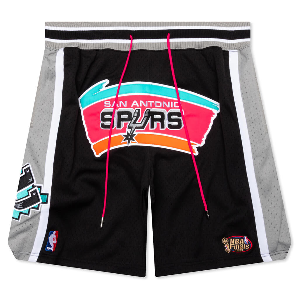 90s Short San Antonio Spurs 1998 - Black/Grey