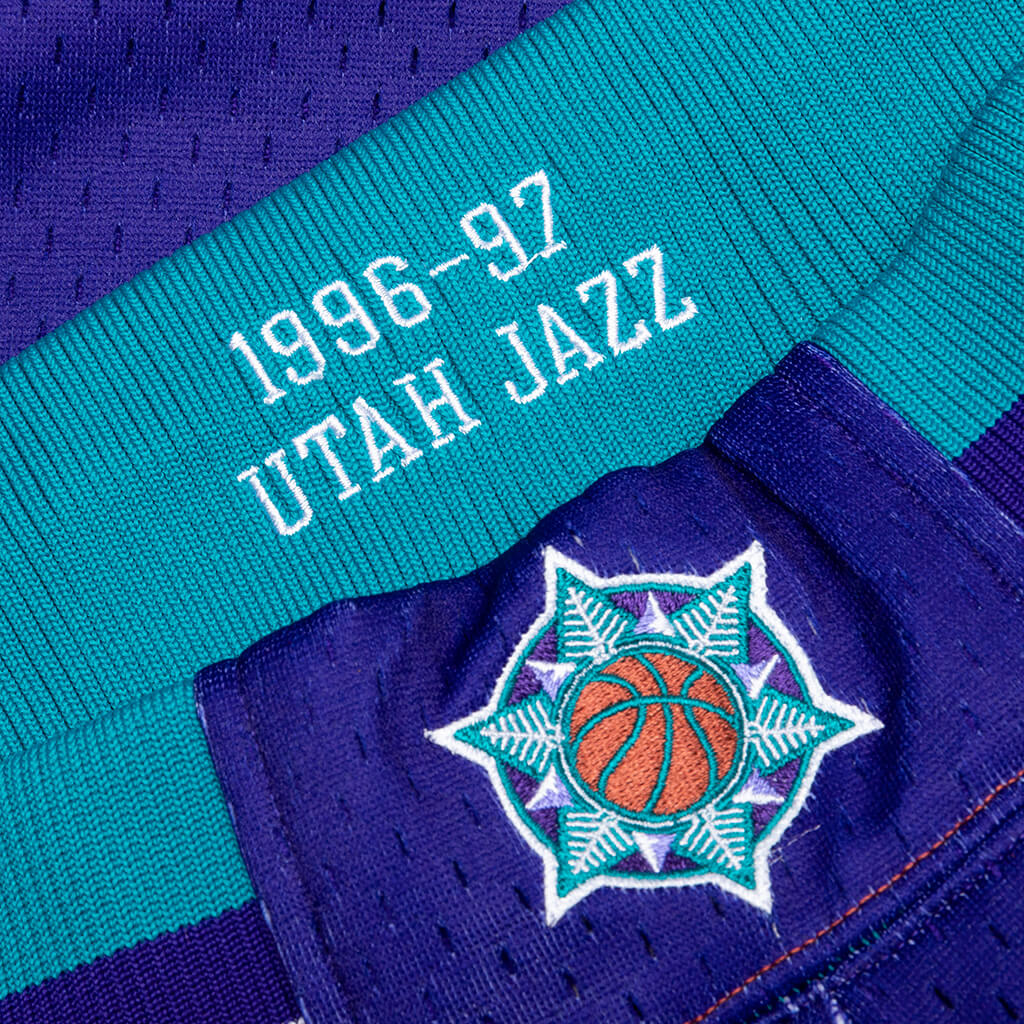 90s Short Utah Jazz 1996 - Purple