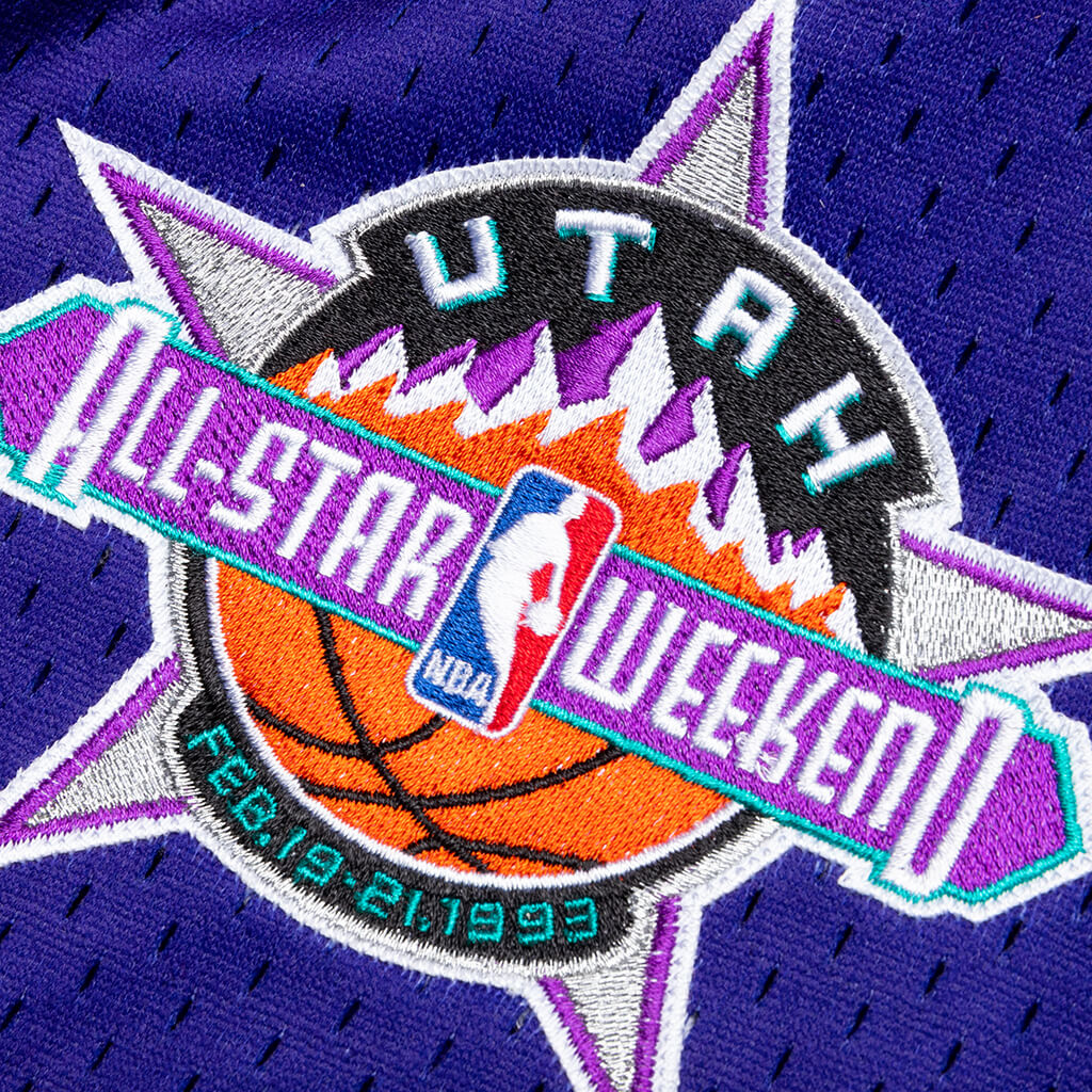 90s Short Utah Jazz 1996 - Purple