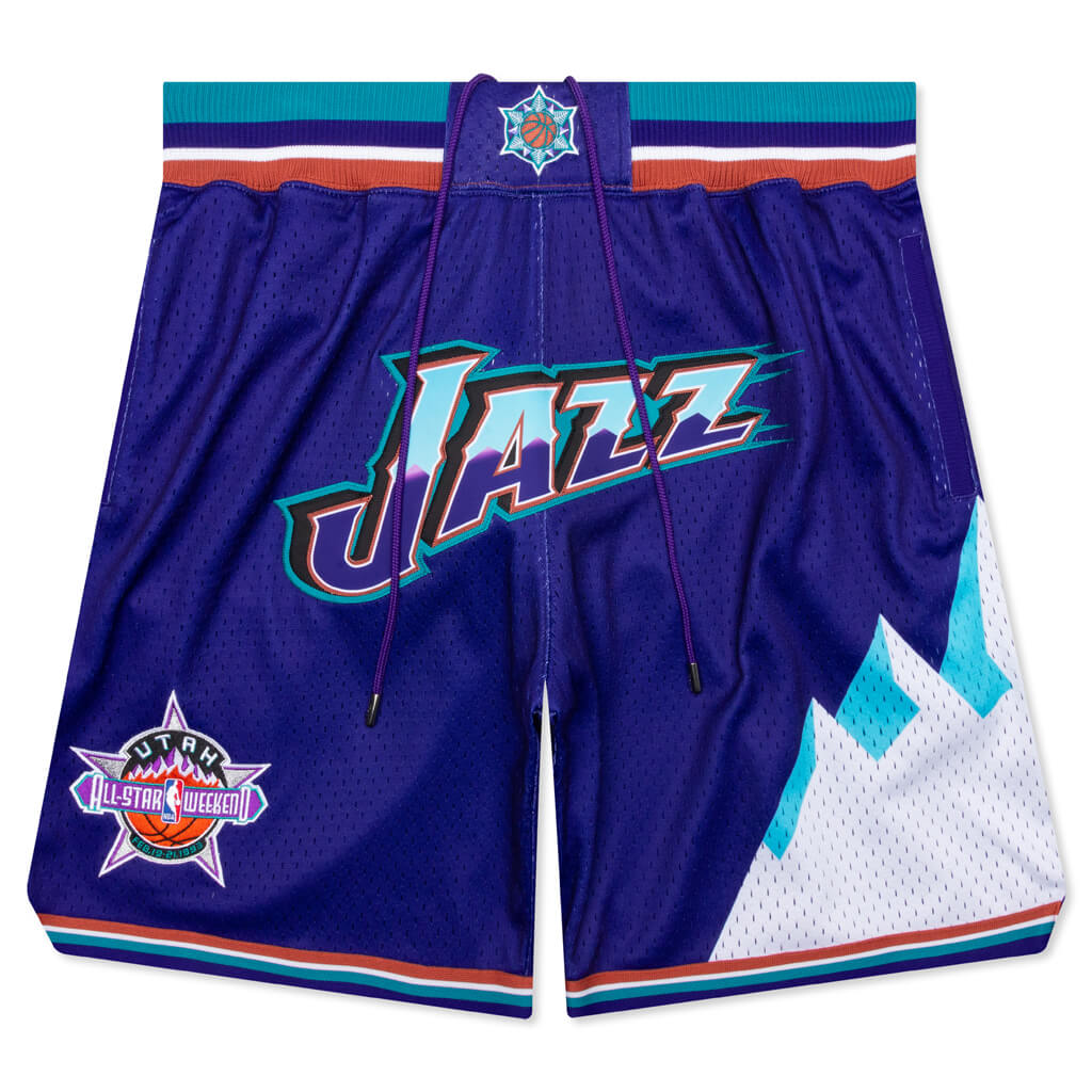 90s Short Utah Jazz 1996 - Purple