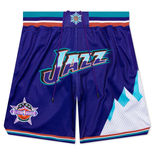 90s Short Utah Jazz 1996 - Purple