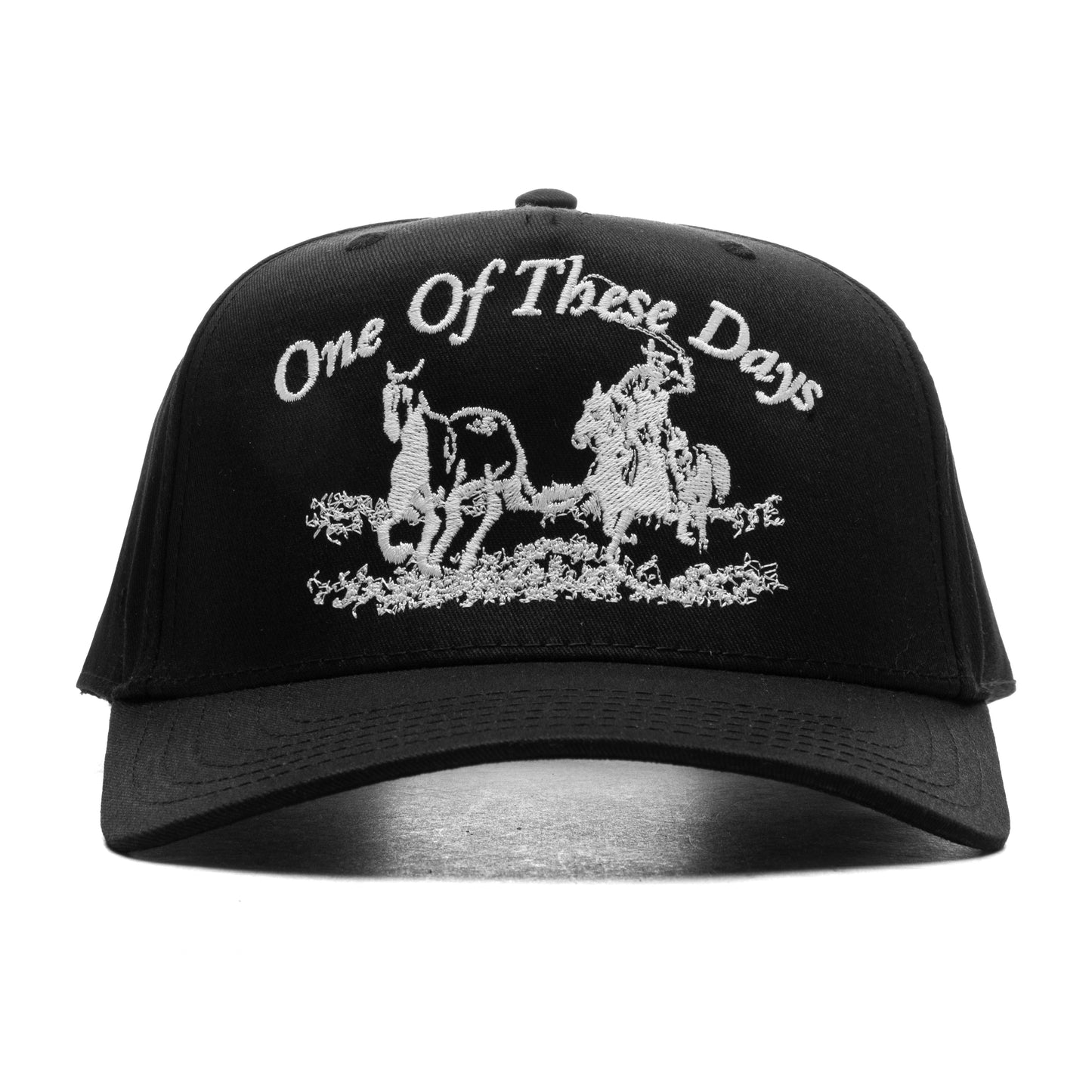 Just For A Moment 5-Panel Hat - Black