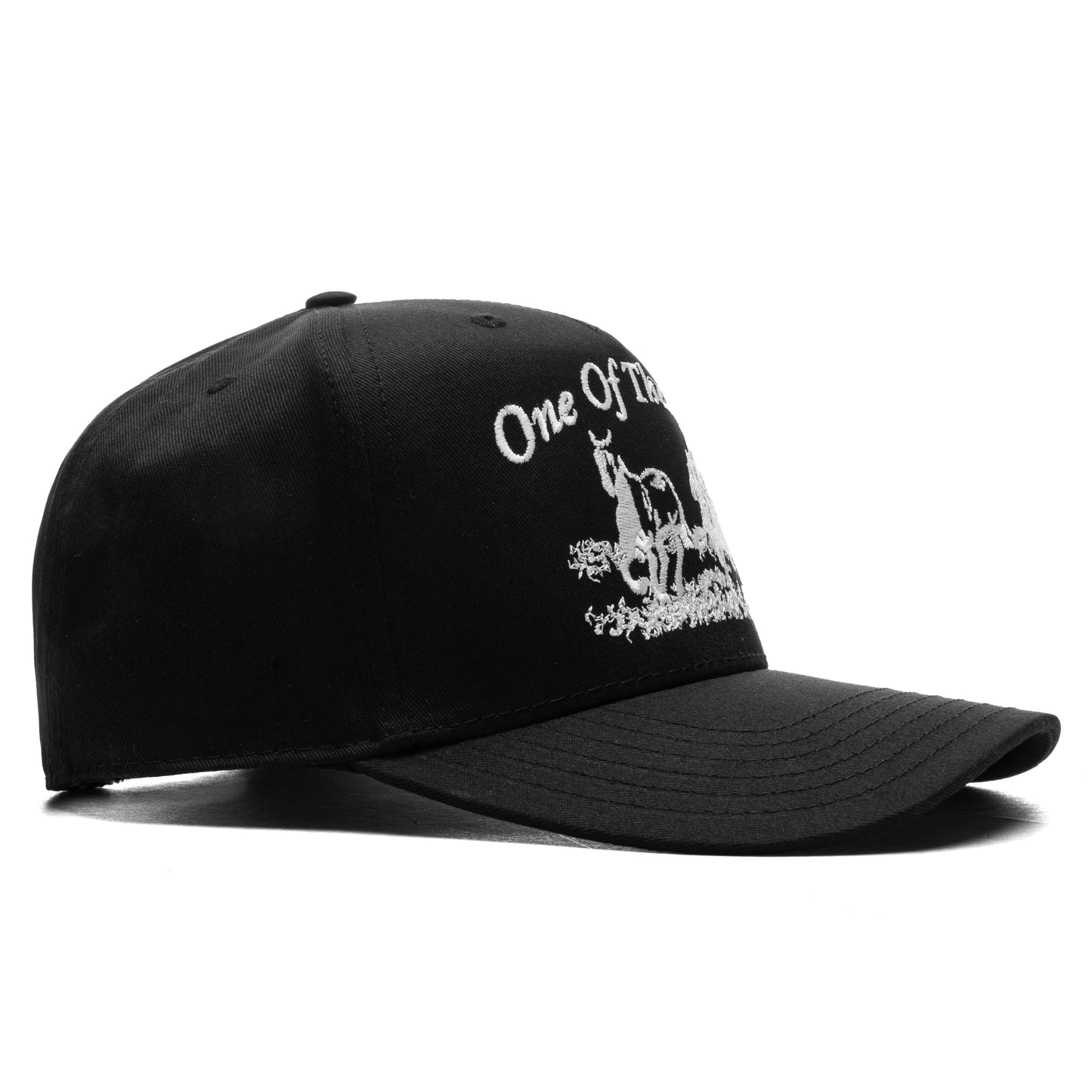 Just For A Moment 5-Panel Hat - Black