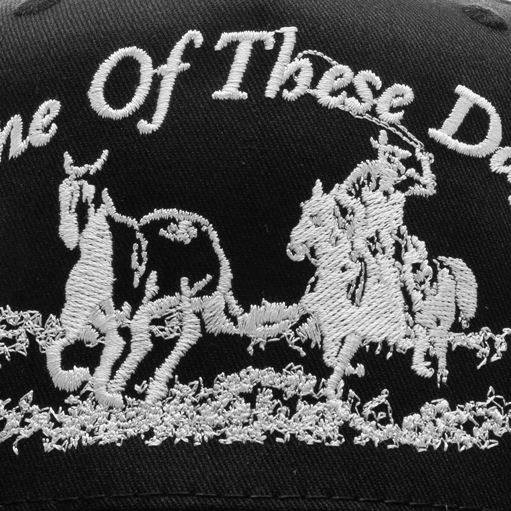 Just For A Moment 5-Panel Hat - Black