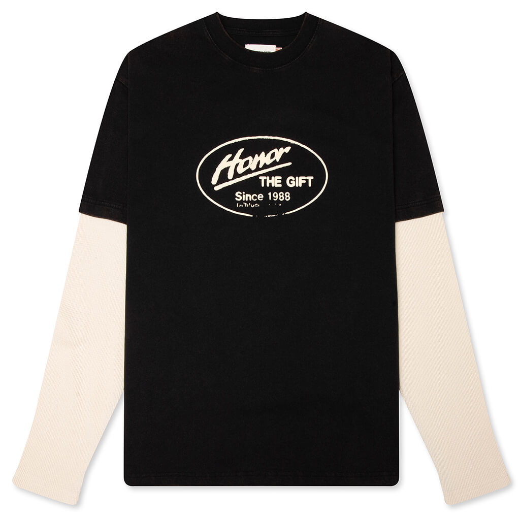 Just Be L/S Tee - Black