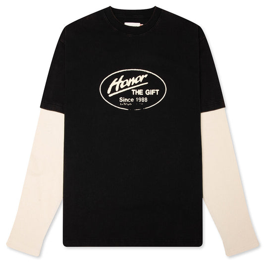 Just Be L/S Tee - Black