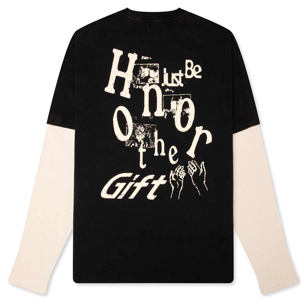 Just Be L/S Tee - Black
