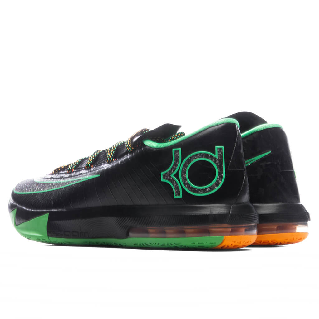 KD 6 'Night Vision' - Black/Multicolor/Light Lucid Green