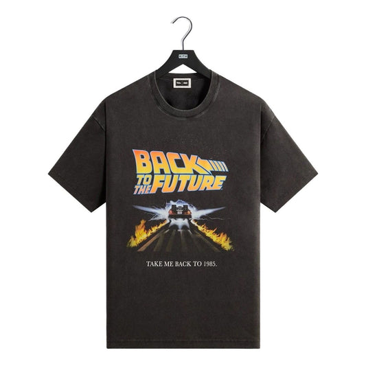 KITH x Back to the Future Back to 1985 Vintage T-Shirt 'Black' KHM030054-001