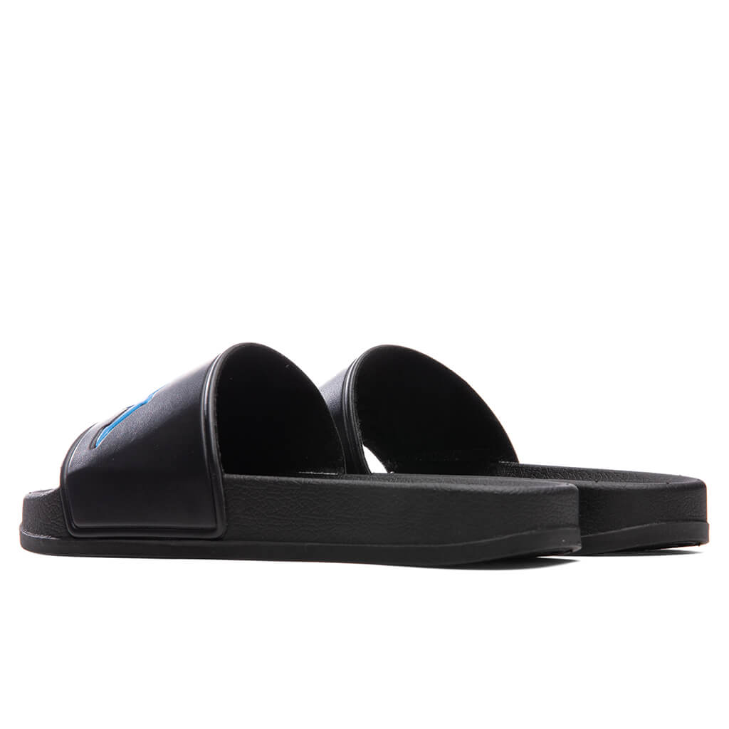 222 Banda Adam 4 Slides - Black/Fuchsia