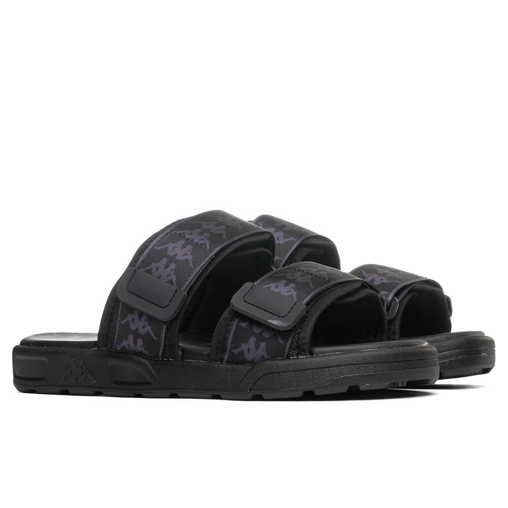 222 Banda Aster 1 Sandals - Black/Dark Grey