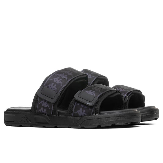 222 Banda Aster 1 Sandals - Black/Dark Grey