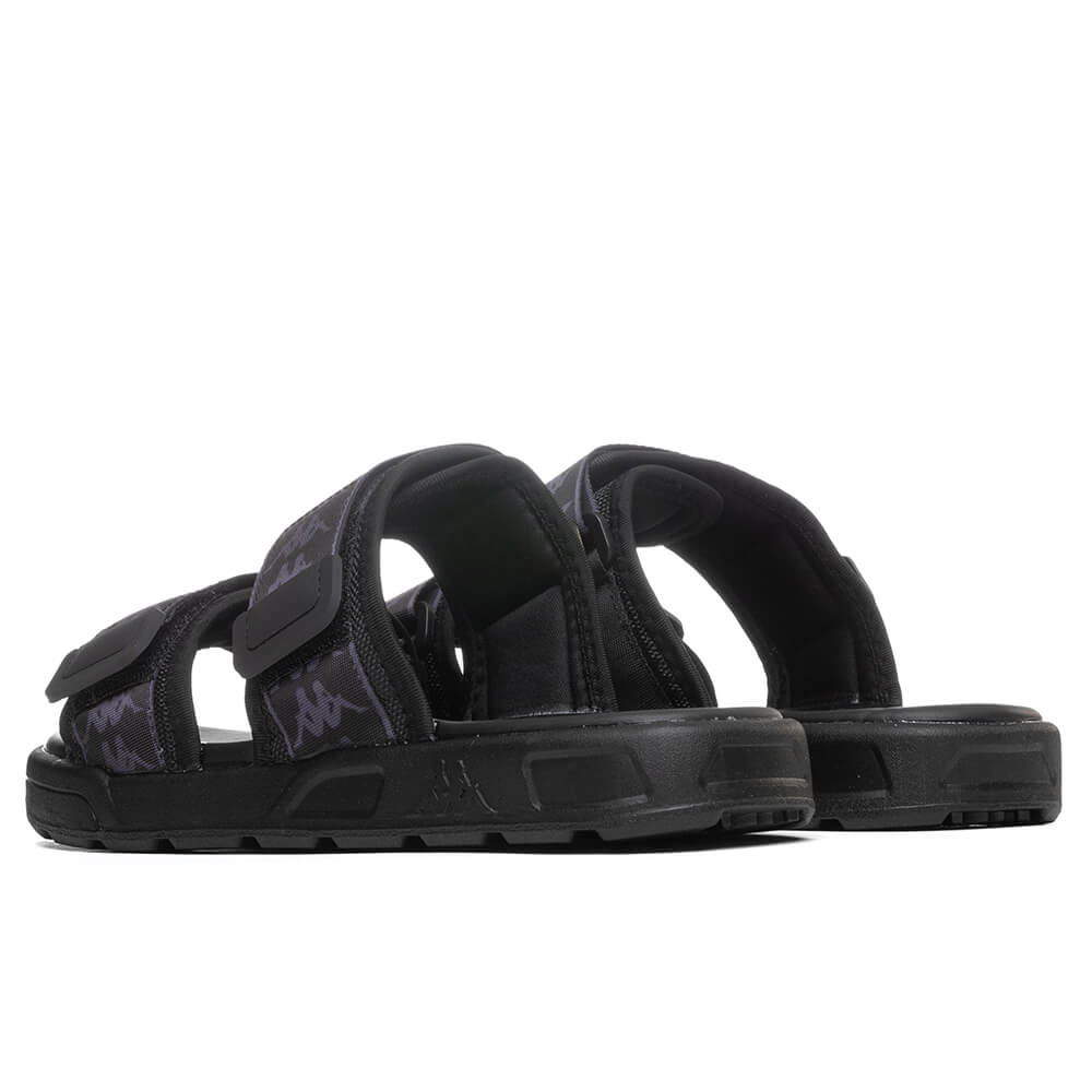 222 Banda Aster 1 Sandals - Black/Dark Grey