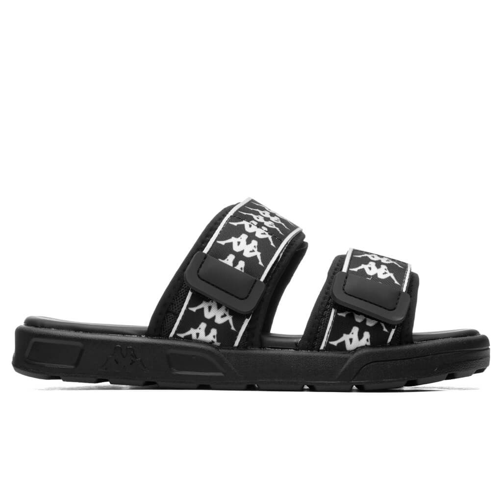 222 Banda Aster 1 Sandals - Black/White