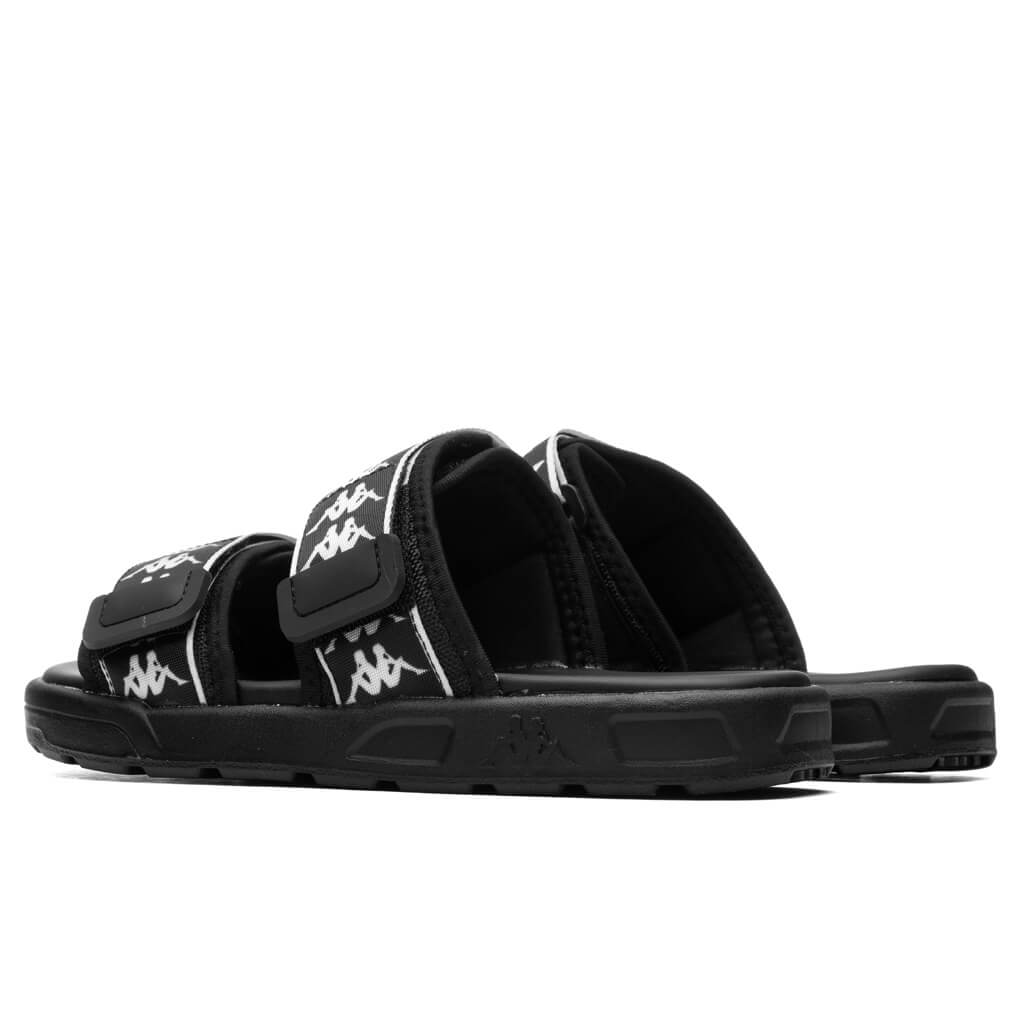 222 Banda Aster 1 Sandals - Black/White