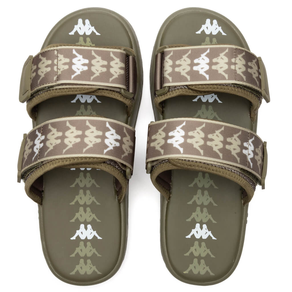222 Banda Aster 1 Sandals - Green Olive/Green Sage