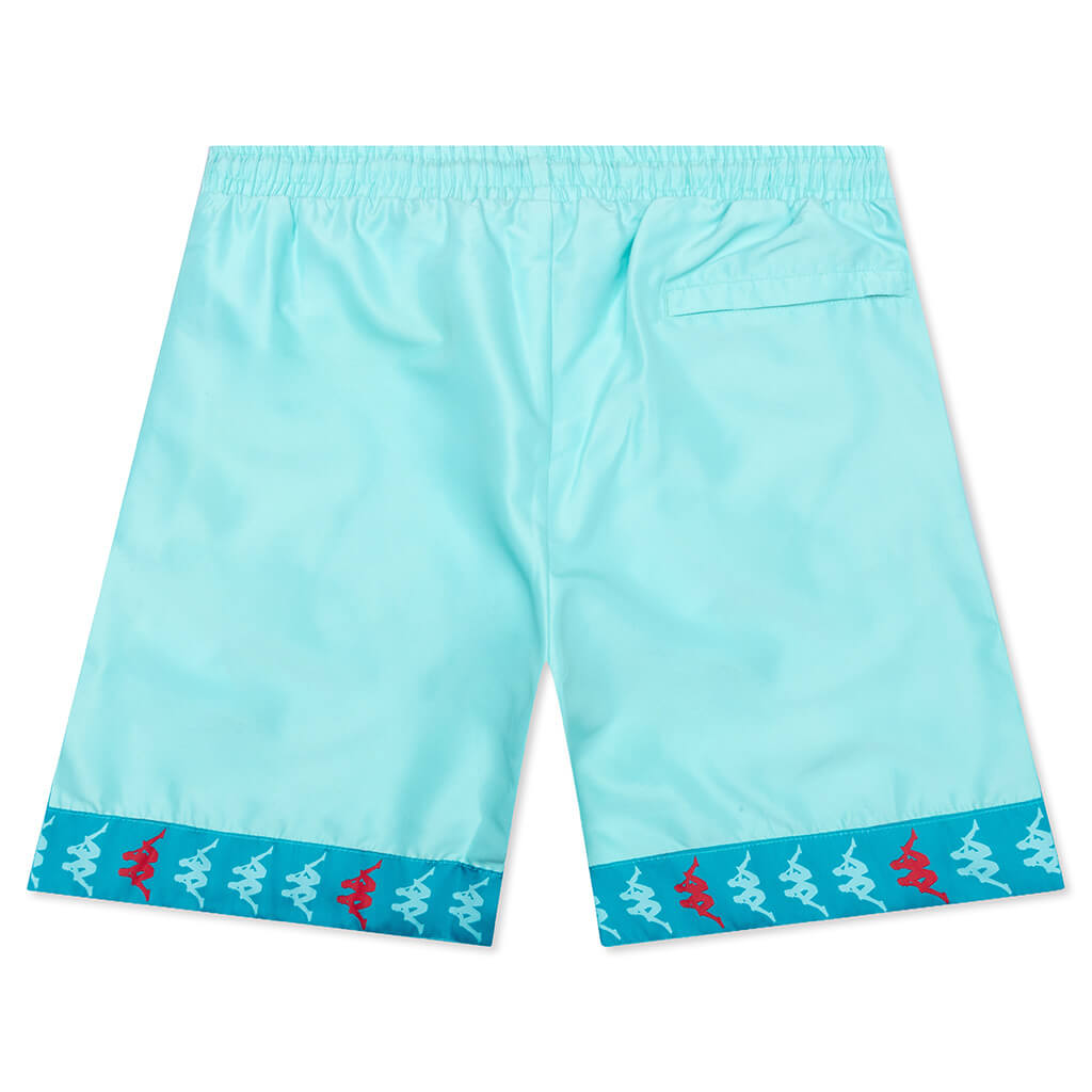 222 Banda Befotaka Swim Shorts - Blue Water/Blue Peacock