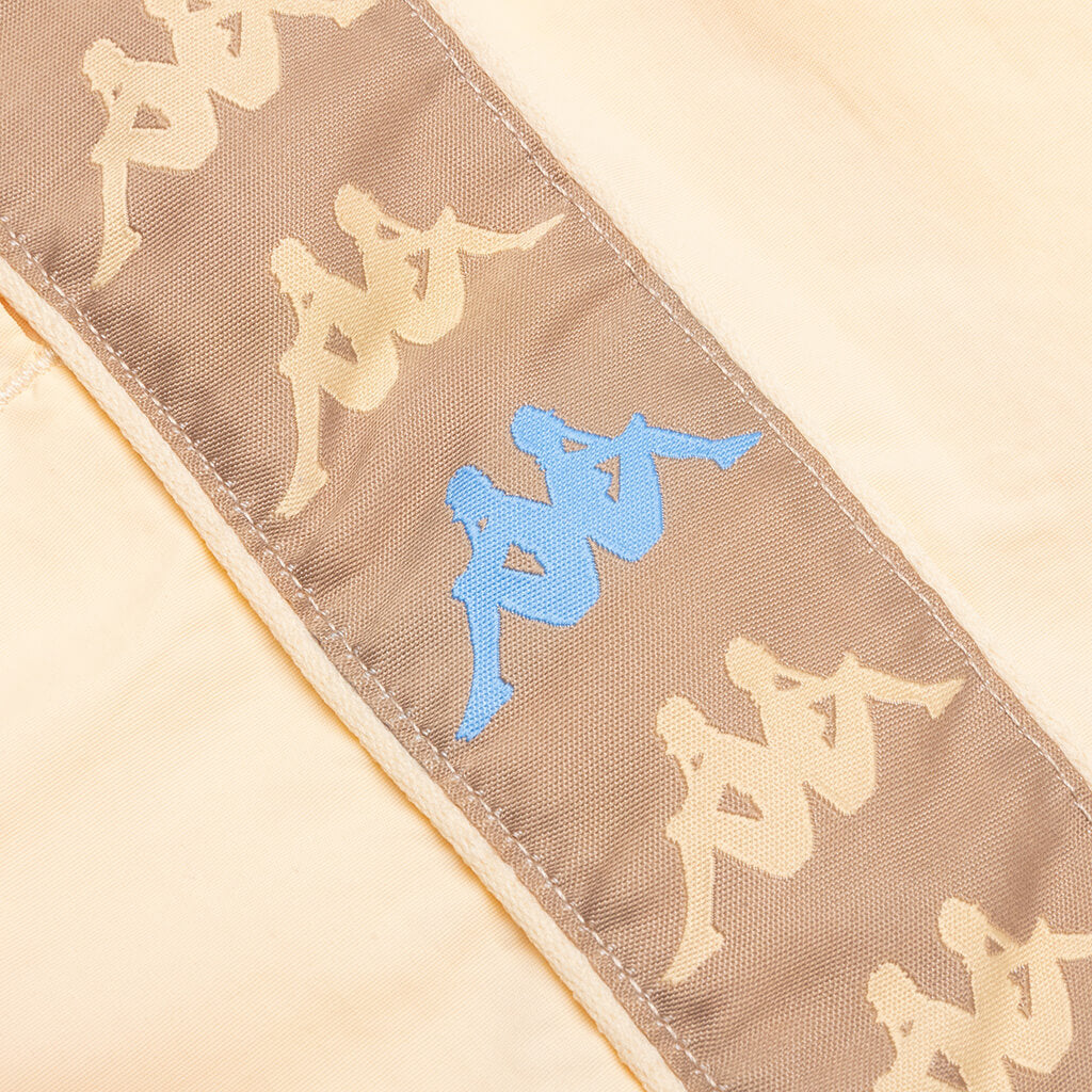 222 Banda Coneyn Swim Shorts - Beige Ecru/Brown