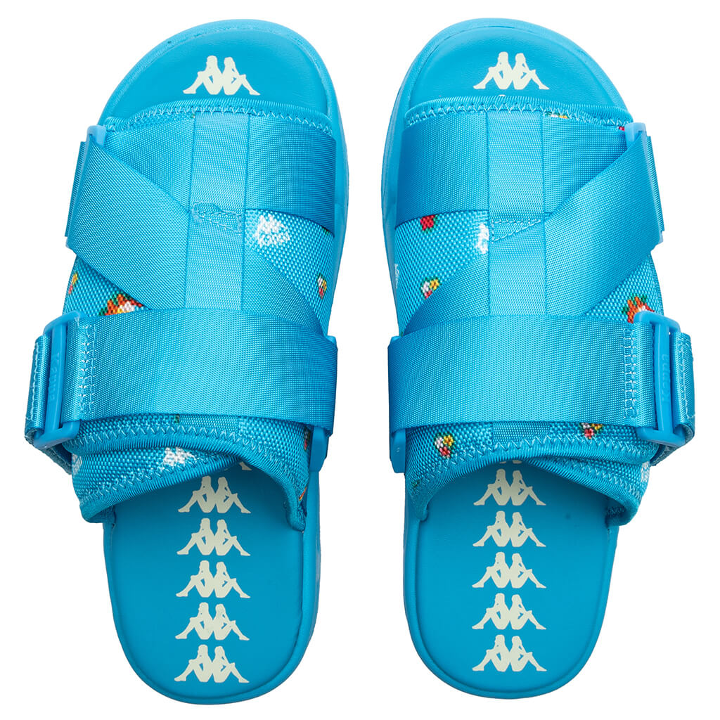 222 Banda Degana Sandals - Blue Hawaiian/Off-White