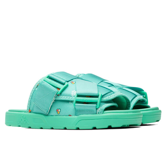 222 Banda Degana Sandals - LT Green/Off-White