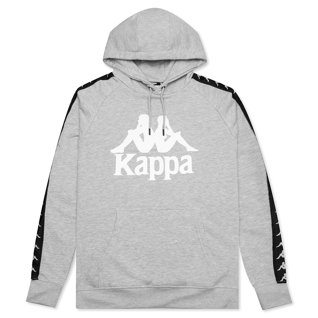 222 Banda Hurtado 2 Hoodie - Grey Medium Melange/White
