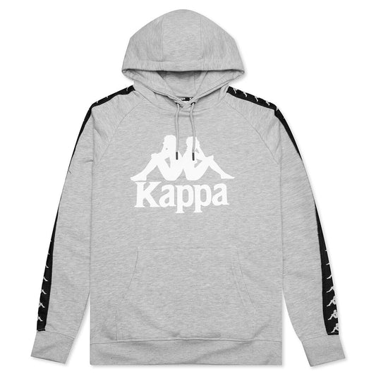 222 Banda Hurtado 2 Hoodie - Grey Medium Melange/White