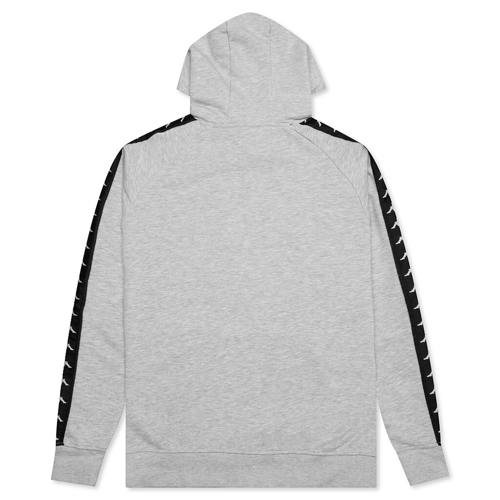 222 Banda Hurtado 2 Hoodie - Grey Medium Melange/White
