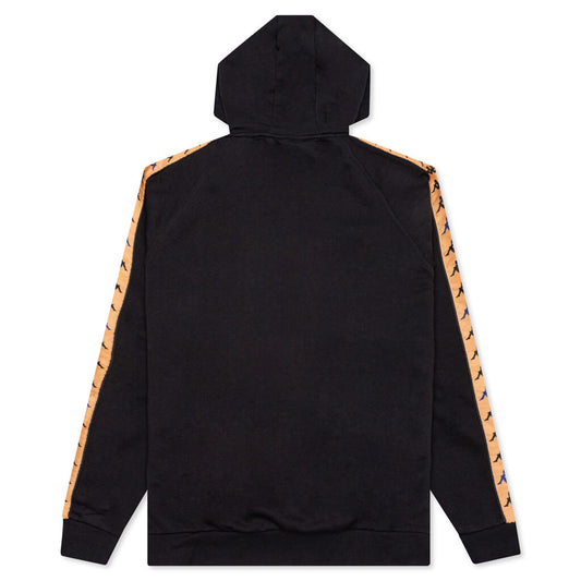 222 Banda Hurtado 3 Hoodie - Black Smoke/Orange Salmon