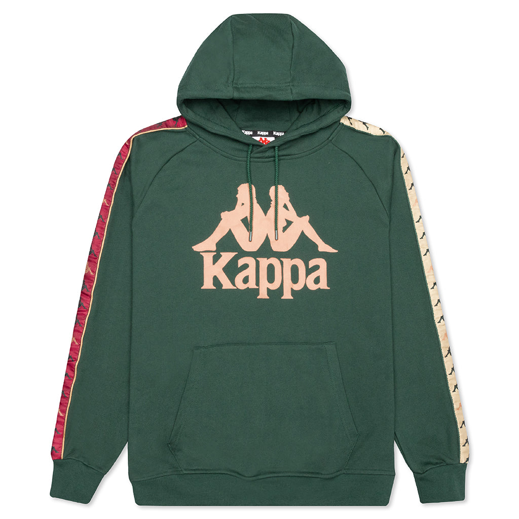 222 Banda Hurtado 3 Hoodie - Green/Pink/Beige