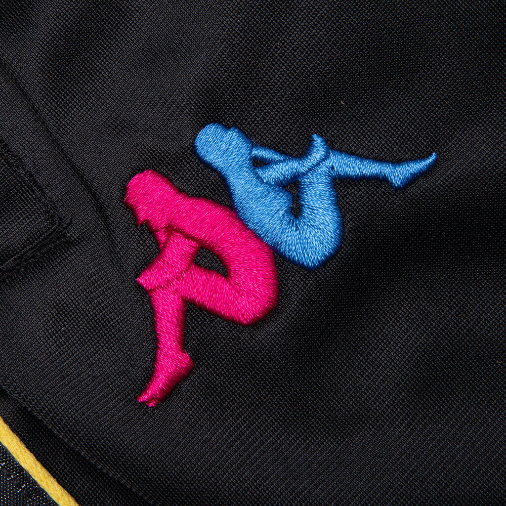222 Banda Laramie Shorts - Black/Fuchsia/Blue