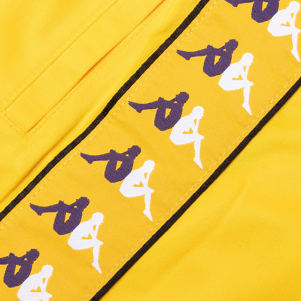222 Banda Laramie Shorts - Dark Yellow/Violet/White